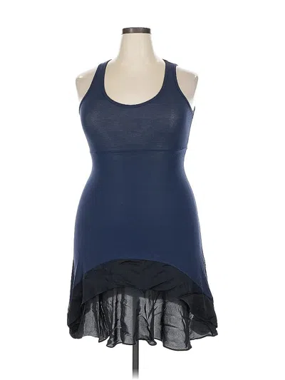 Pre-owned Theory Cocktail Dress In Blue