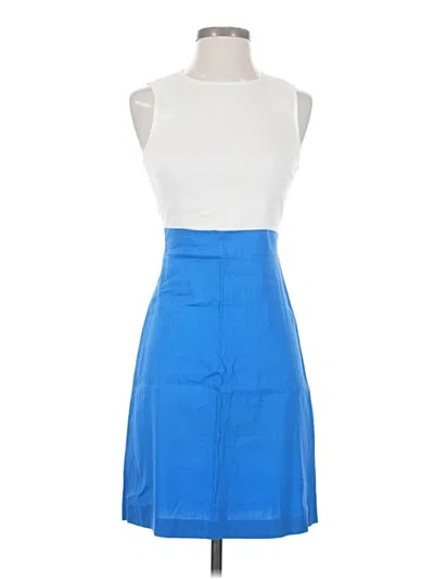 Pre-owned Theory Cocktail Dress In Blue