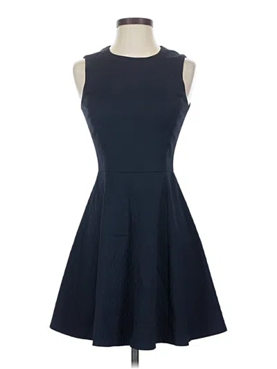 Pre-owned Theory Cocktail Dress In Blue