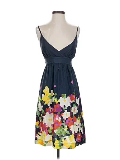 Pre-owned Theory Cocktail Dress In Blue