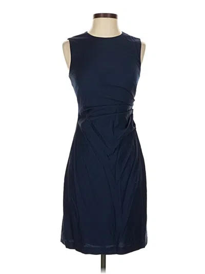 Pre-owned Theory Cocktail Dress In Blue