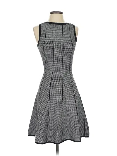 Pre-owned Theory Cocktail Dress In Gray