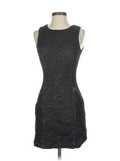 Pre-owned Theory Cocktail Dress In Gray