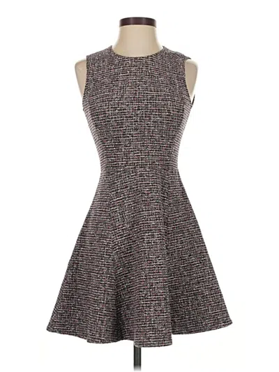 Pre-owned Theory Cocktail Dress In Gray