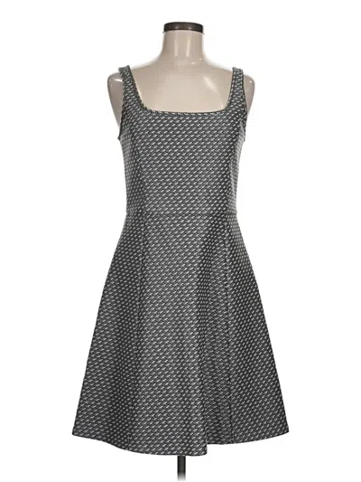 Pre-owned Theory Cocktail Dress In Gray