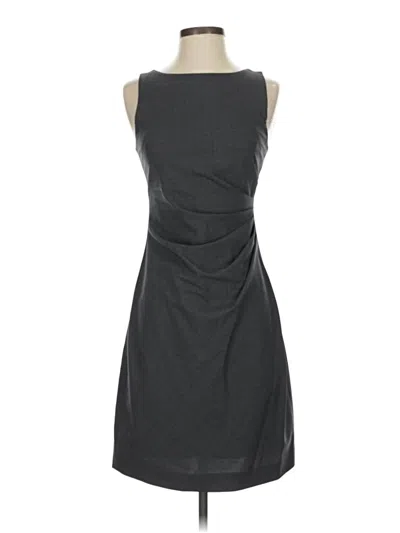 Pre-owned Theory Cocktail Dress In Gray