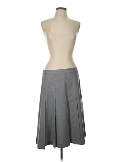 Pre-owned Theory Cocktail Dress In Gray