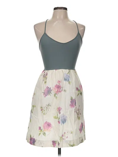 Pre-owned Theory Cocktail Dress In Gray