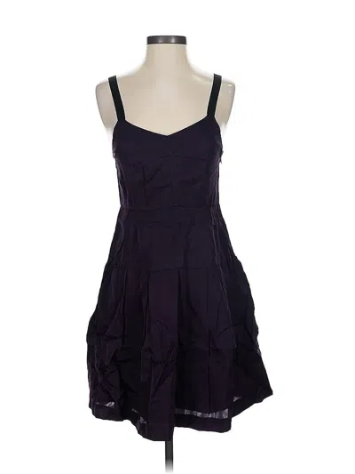 Pre-owned Theory Cocktail Dress In Purple