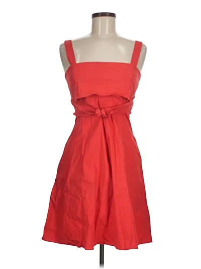 Pre-owned Theory Cocktail Dress In Red