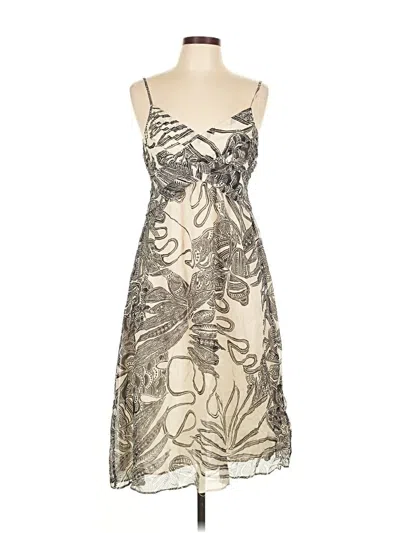 Pre-owned Theory Cocktail Dress In Silver