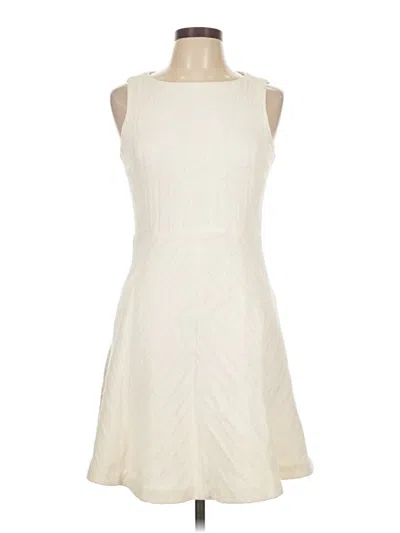 Pre-owned Theory Cocktail Dress In White