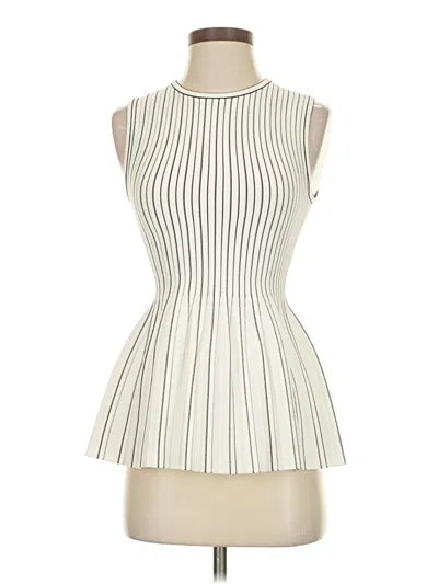 Pre-owned Theory Cocktail Dress In White