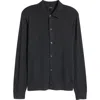 Theory Irving Linen Button Down Shirt In New Pestle Melange