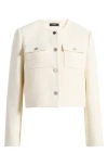 Theory Jacket In Ivory