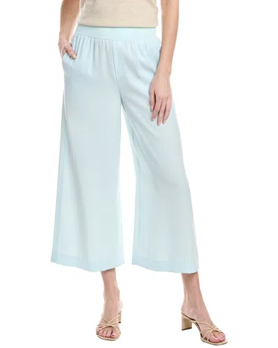 Theory Combo Crop Pullover Pant In Blue