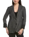 Theory Combo Pocket Jacket In Grey