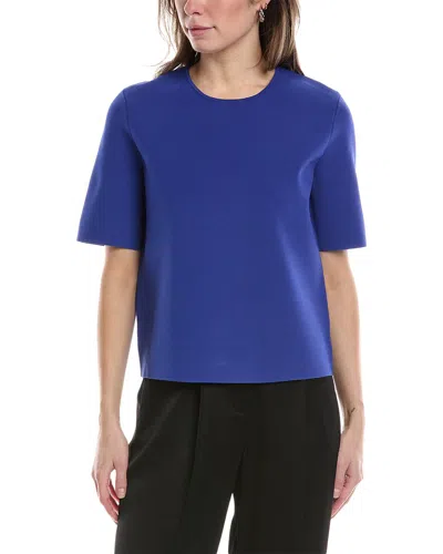Theory Compact T-shirt In Blue