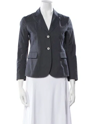 Pre-owned Theory Cotey Blazer In Black