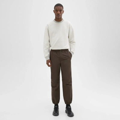 Theory Cotton-blend Jogger Pant In Deep Tundra