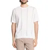 Theory Striped Cotton Sweater