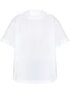 Theory Short-sleeved Shirt In White