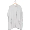 Theory Cozy Wool & Cashmere Cardigan In Gray