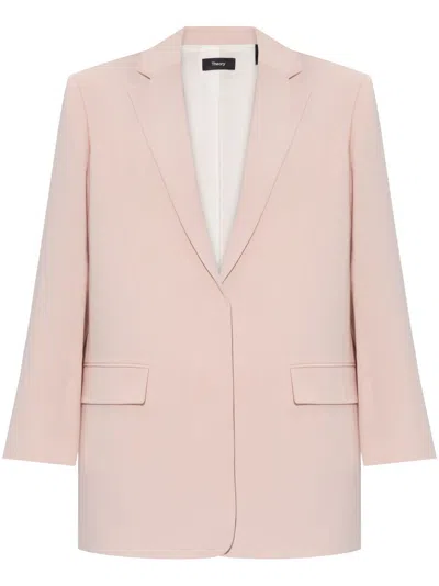 THEORY CREPE BLAZER