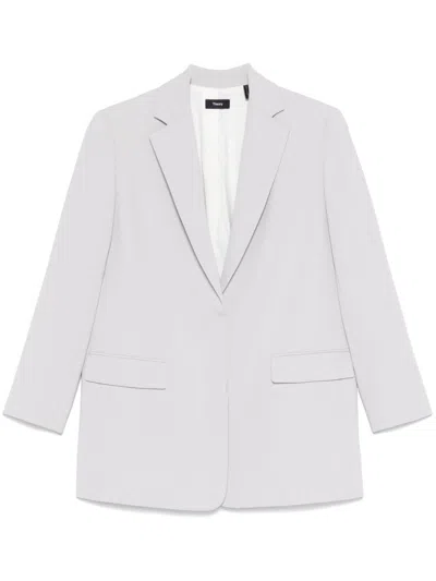 THEORY CREPE BLAZER