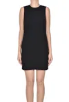 Theory Easy Mini Shift Dress In Black