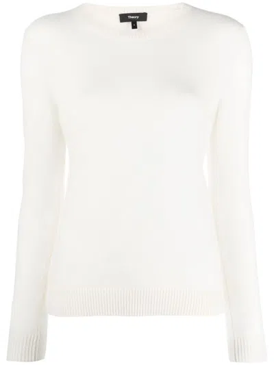 Theory Crew Neck Clothing In White