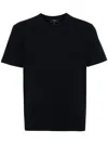 Theory Crew-neck Jersey T-shirt In Black