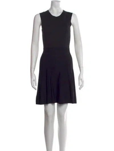Pre-owned Theory Crew Neck Jumpsuit In Black