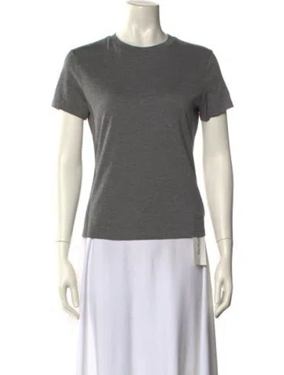 Pre-owned Theory Crew Neck Short Sleeve T-shirt W/ Tags In Gray