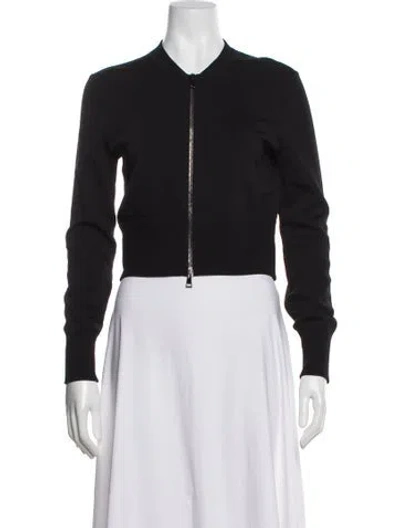 Pre-owned Theory Crew Neck Sweater In Black