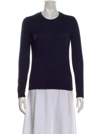 Pre-owned Theory Crew Neck Sweater In Black