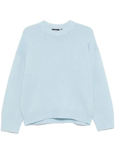 Theory Crew-neck Jumper In Blue