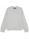Theory Crew-neck Sweater In Grey