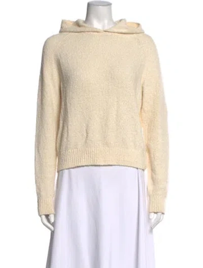 Pre-owned Theory Crew Neck Sweater In Neutrals