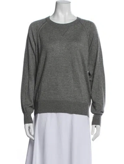 Pre-owned Theory Crew Neck Sweater W/ Tags In Blue
