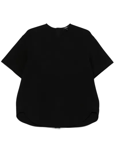 Theory Crew-neck T-shirt In Black