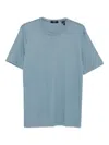 Theory Crew-neck T-shirt In Blue