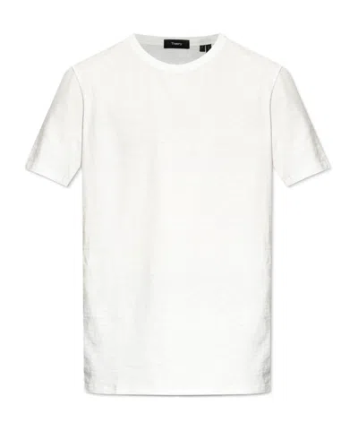 THEORY THEORY MÉLANGE CREWNECK T-SHIRT