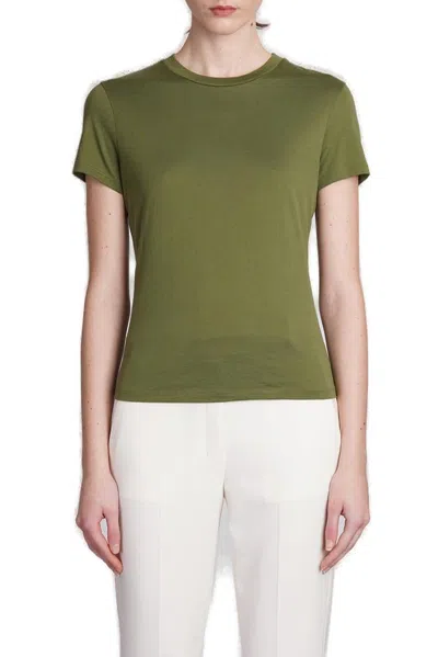 Theory T-shirt In Green Cotton