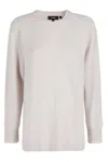 THEORY THEORY CREWNECK STRAIGHT HEM JUMPER