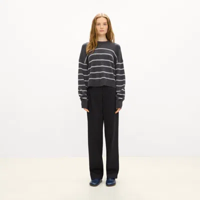 Theory Crewneck Sweater In Cashmere In Multi