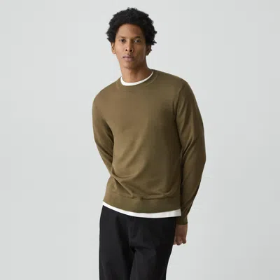 THEORY CREWNECK SWEATER IN REGAL WOOL
