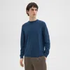 Theory Crewneck Sweater In Regal Wool In Twilight