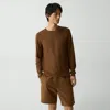 Theory Crewneck Sweatshirt In Silk-cotton