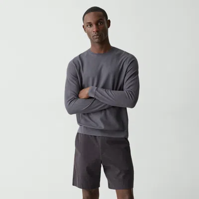 Theory Crewneck Sweatshirt In Silk-cotton